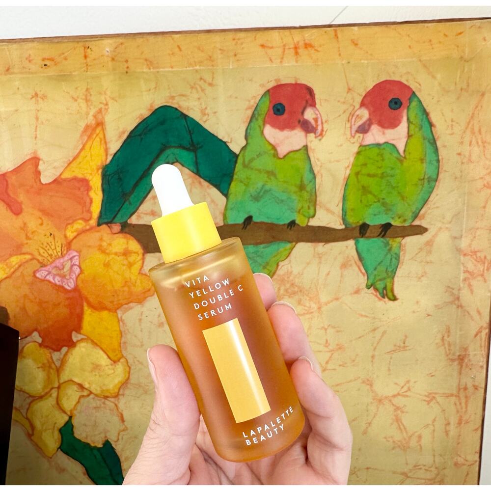 vita yellow double c serum La palette beauty skincare beauty brand new no box